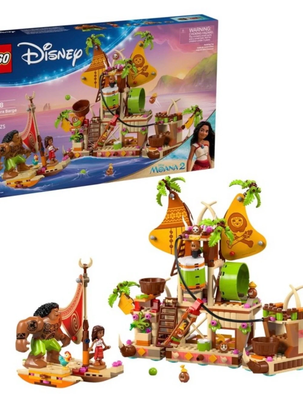 LEGO Disney Kakămora Barge Playset - Brown, Tan, Green, Pink, Blue 
BRAND NEW! - Picture 2 of 4